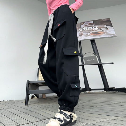 【bottoms】2色裏起毛パンツ    Ｗ10492