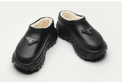 【Shoes】厚手スリッパ3色 　W14569