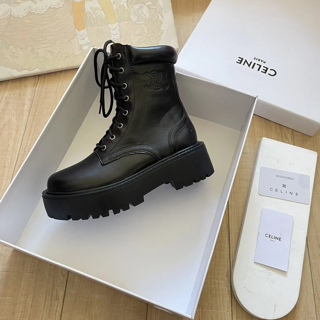 【Shoes】2色選択可エンジニアブーツ　W14676