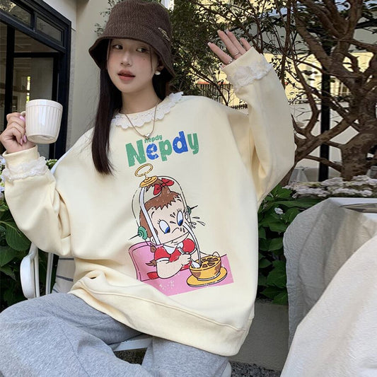 【tops】プリントスウェットG19810