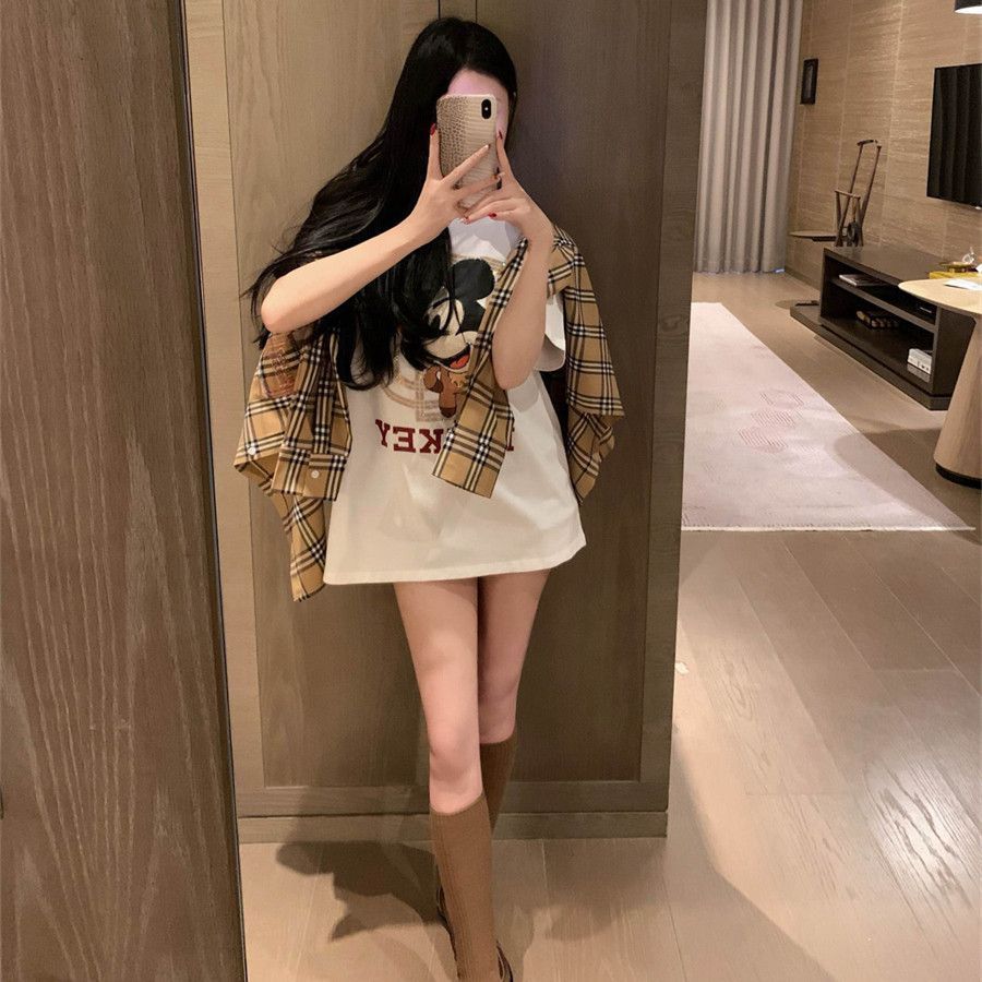 【Tops】キャラクターTシャツ T01634