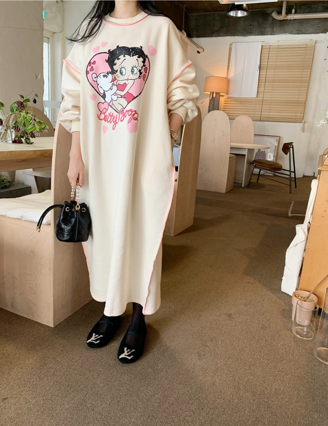 【Dress】キャラクター可愛いワンピース　W14176