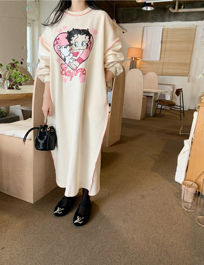【Dress】キャラクター可愛いワンピース　W14176