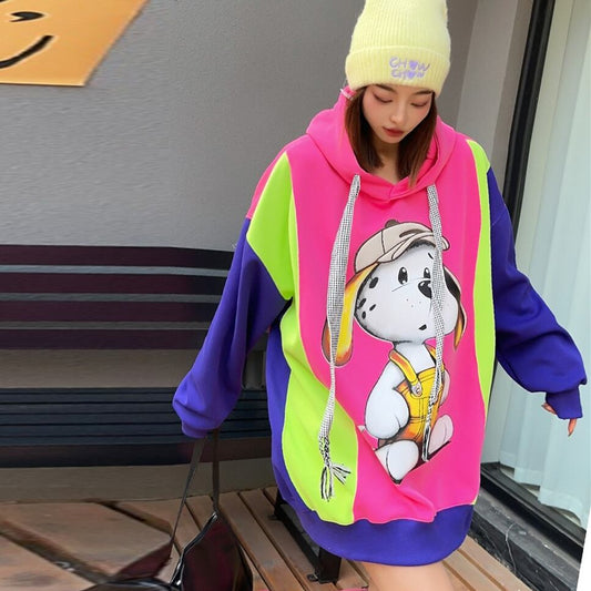 【tops】カートゥーンフーディーG19817