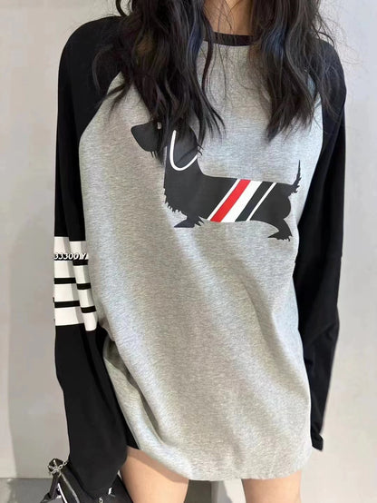 【Tops】ラグランスリーブＴシャツ    W13289