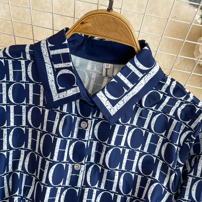 【Dress】春秋シャツワンピース　W14106