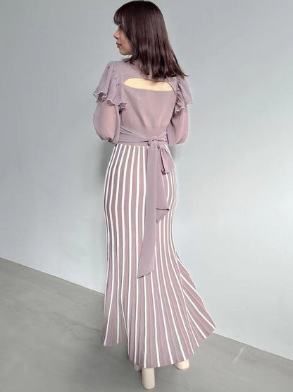 【Dress】新入荷～ニットワンピース　W10390