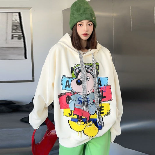 【tops】プリントフーディーG19795