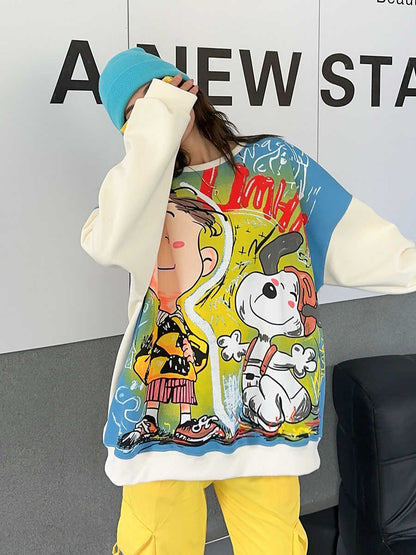 【Tops】キャラクタープリントプルオーバー　Ｗ13995