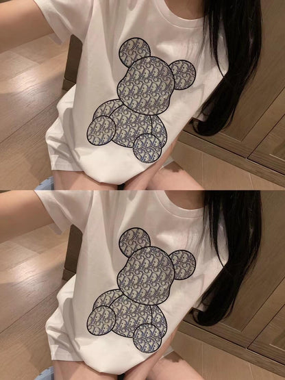 【Tops】ホットダイヤモンドTシャツ T01629