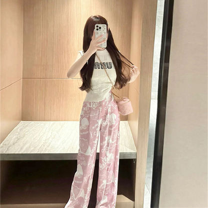 【Set】Ｔシャツ + パンツ　2点セット　Z6802