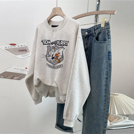 【Tops】キャラクタープルオーバー    W13955