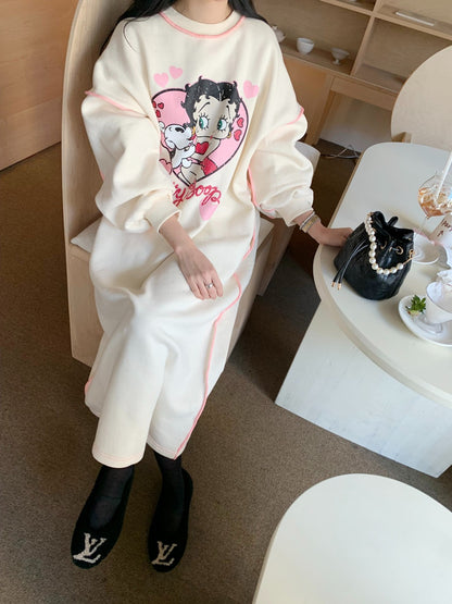 【Dress】キャラクター可愛いワンピース　W14176