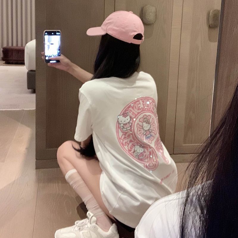 【Tops】キャラクターTシャツ T01633