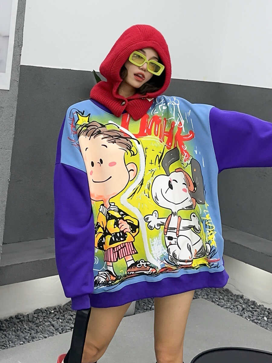 【Tops】キャラクタープリントプルオーバー　Ｗ13995