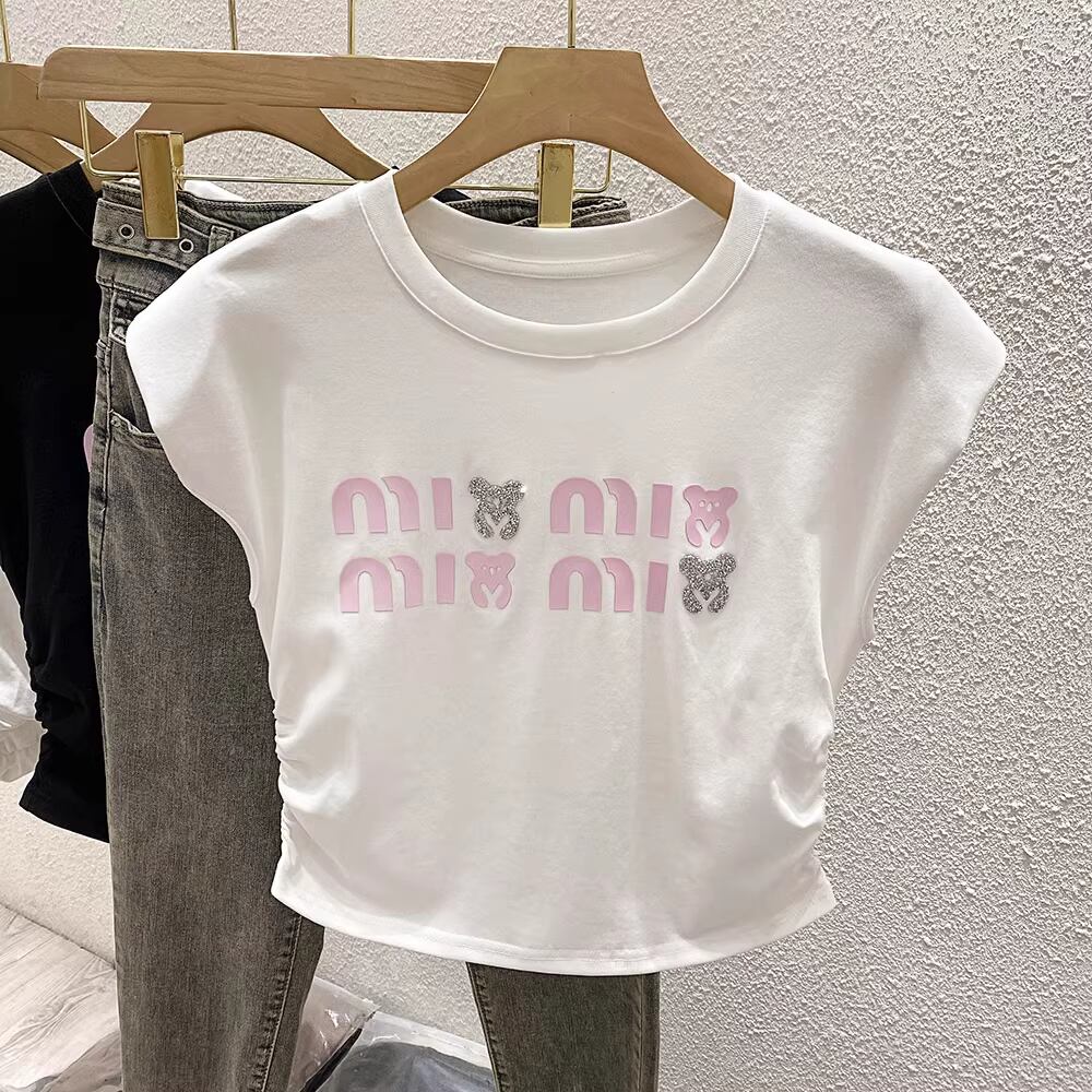 【tops】プリントTシャツ　M21876