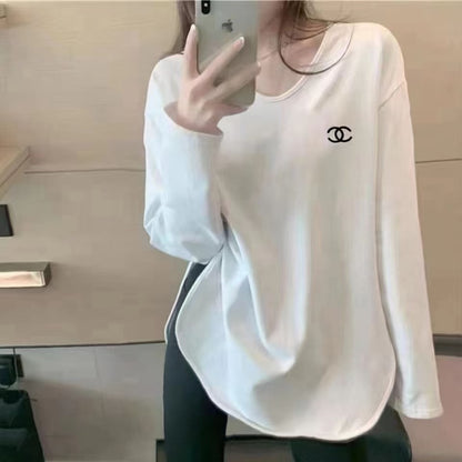 【Tops】春秋厚手Ｔシャツ　　Ｗ14587