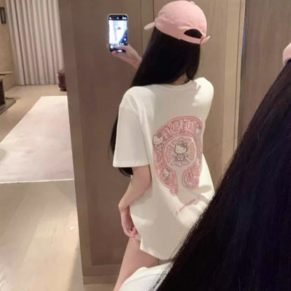 【Tops】キャラクターTシャツ T01633