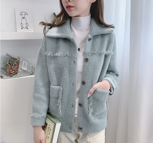 【outer】目立つ！気質アップカジュアルカーディガン3色