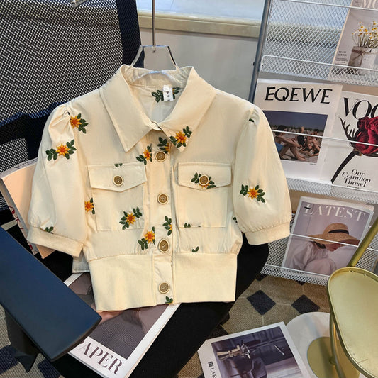 【Tops】半袖シャツ　 　W13292