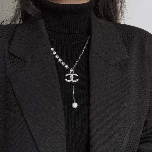 【雑貨】ファッションネックレス 　Ｗ12114
