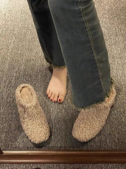 【Shoes】ハイヒールファースリッパ　Z8339