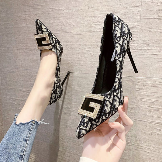 【Shoes】3色ハイヒールシューズ　Z7527