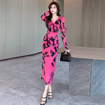 【Dress】花柄ワンピース　Z8193