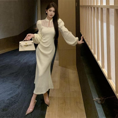 【Dress】フェミニンワンピース　Z7405