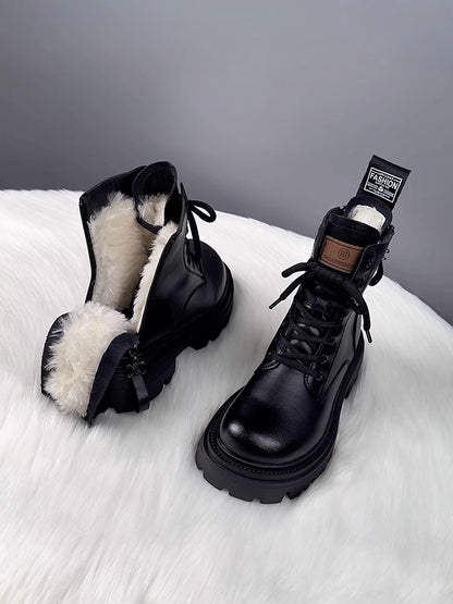 【Shoes】厚手暖かいエンジニアブーツ   W14243