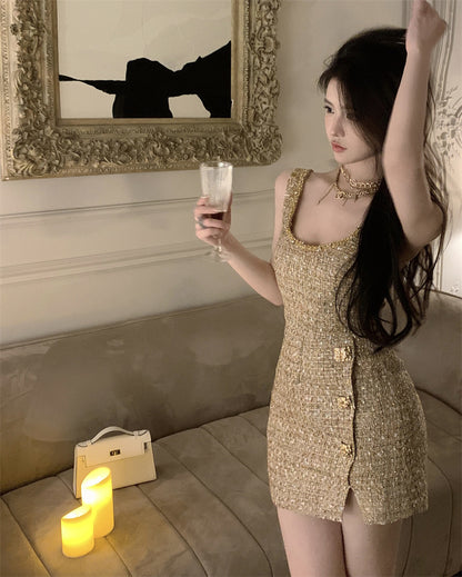 【Dress】美シルエットワンピース T01395