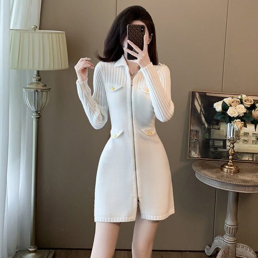【Dress】新入荷～ニットワンピース　W10070
