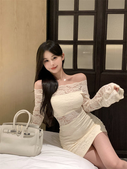 【Dress】レースワンピース2色　Z8154