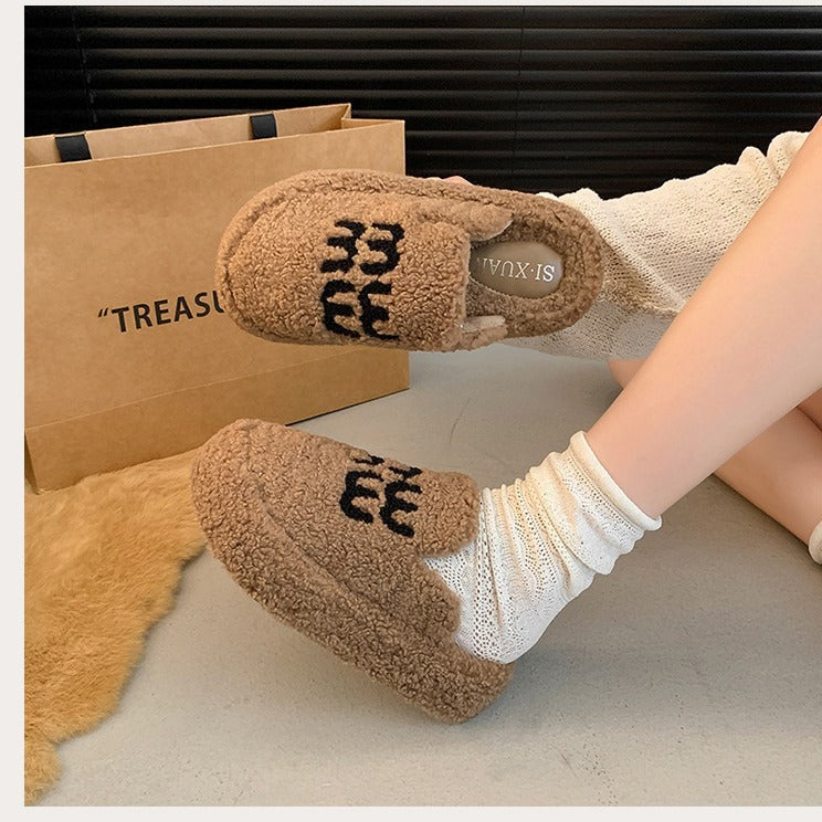 【Shoes】秋冬ファースリッパ　W14430