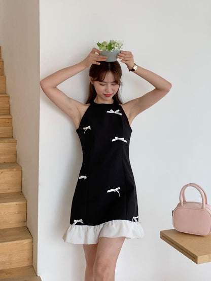 【Dress】ノースリーブワンピース　Ｗ12009