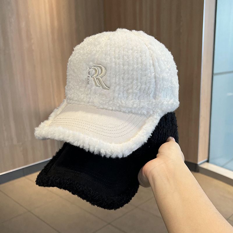 【雑貨】秋冬ラムウールボールキャップ T01143