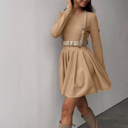 【Dress】可愛いニットワンピース　W13230