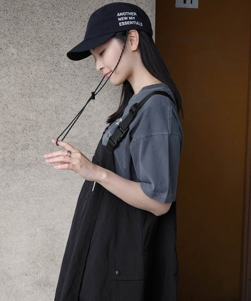 【Dress】デザイナーサスペンダードレス T01688