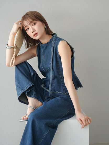 【Set】ファッションデニム2点セットT01695