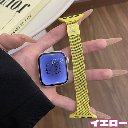 【雑貨】かわいいマグネット式メタルバンド T01778