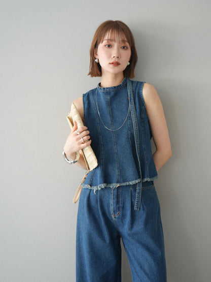 【Set】ファッションデニム2点セットT01695