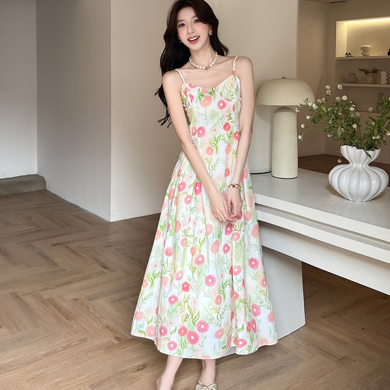 【Dress】花柄ワンピース T01611