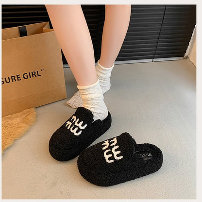 【Shoes】秋冬ファースリッパ　W14430