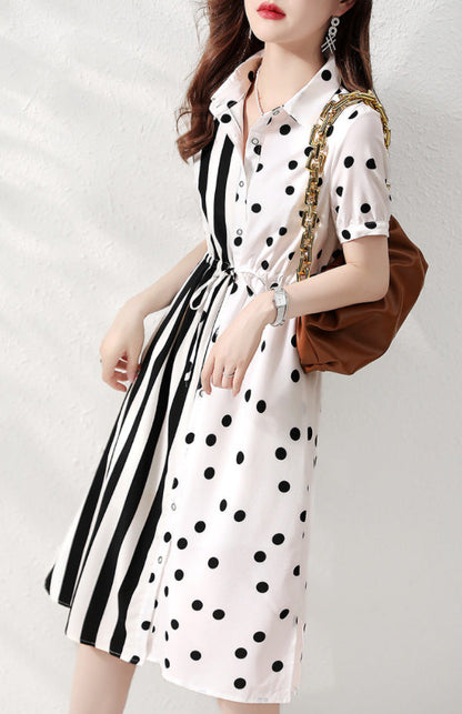 【Dress】新入荷シャツワンピース　Ｗ11589