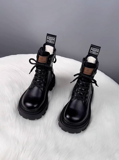 【Shoes】厚手暖かいエンジニアブーツ   W14243