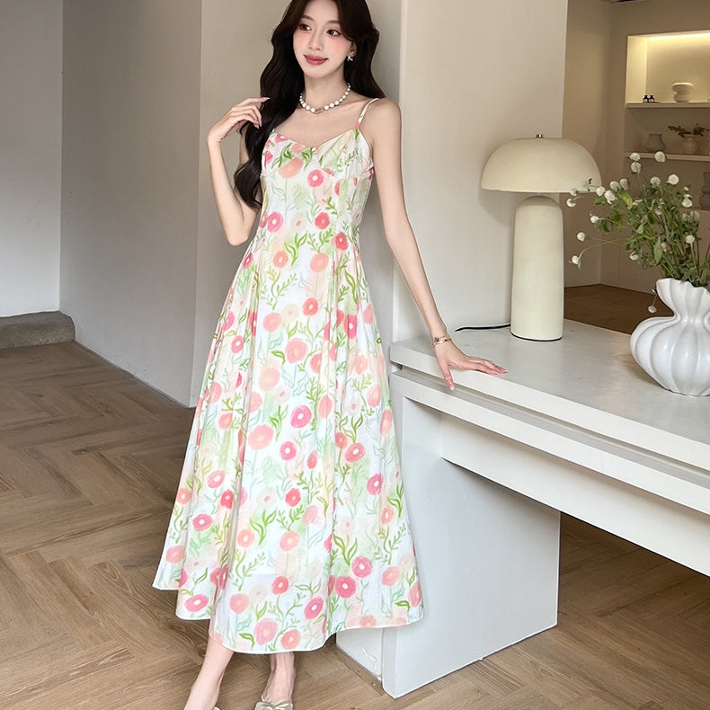 【Dress】花柄ワンピース T01611