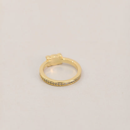 【雑貨】高級感ダイヤモンド指輪  T01243