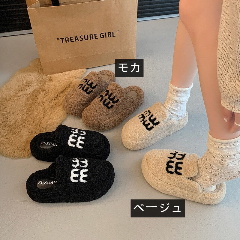 【Shoes】秋冬ファースリッパ　W14430