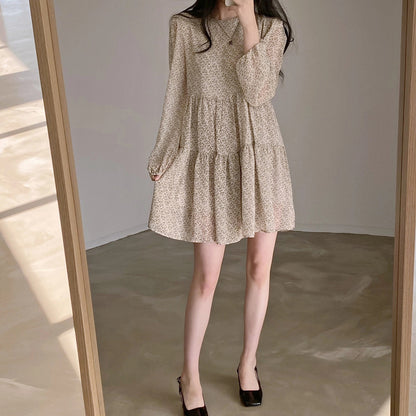 【Dress】花柄ワンピース T01380