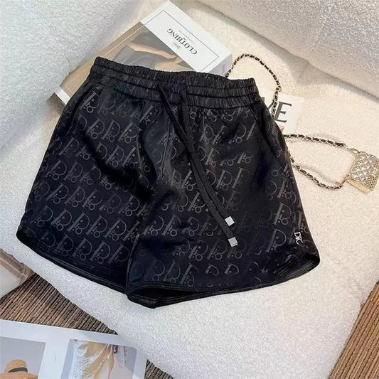 【Bottoms】プリントショートパンツ   W10863